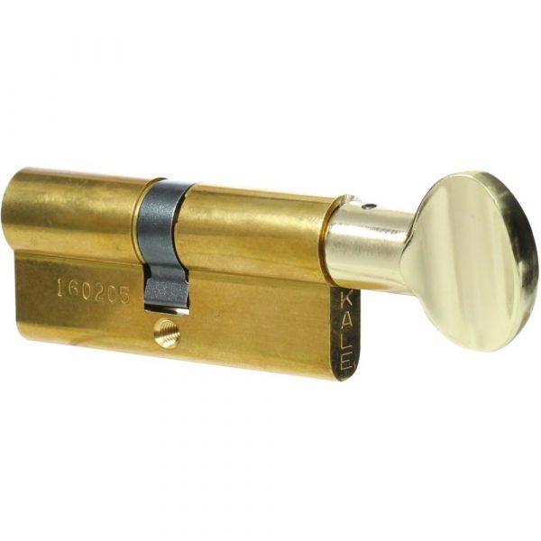 KALE DOOR LOCK HALF TYPE CYLINDER WITH THUMB TURN(WITH EMERGENCY SLOT)WITHOUT KEY 164-RM